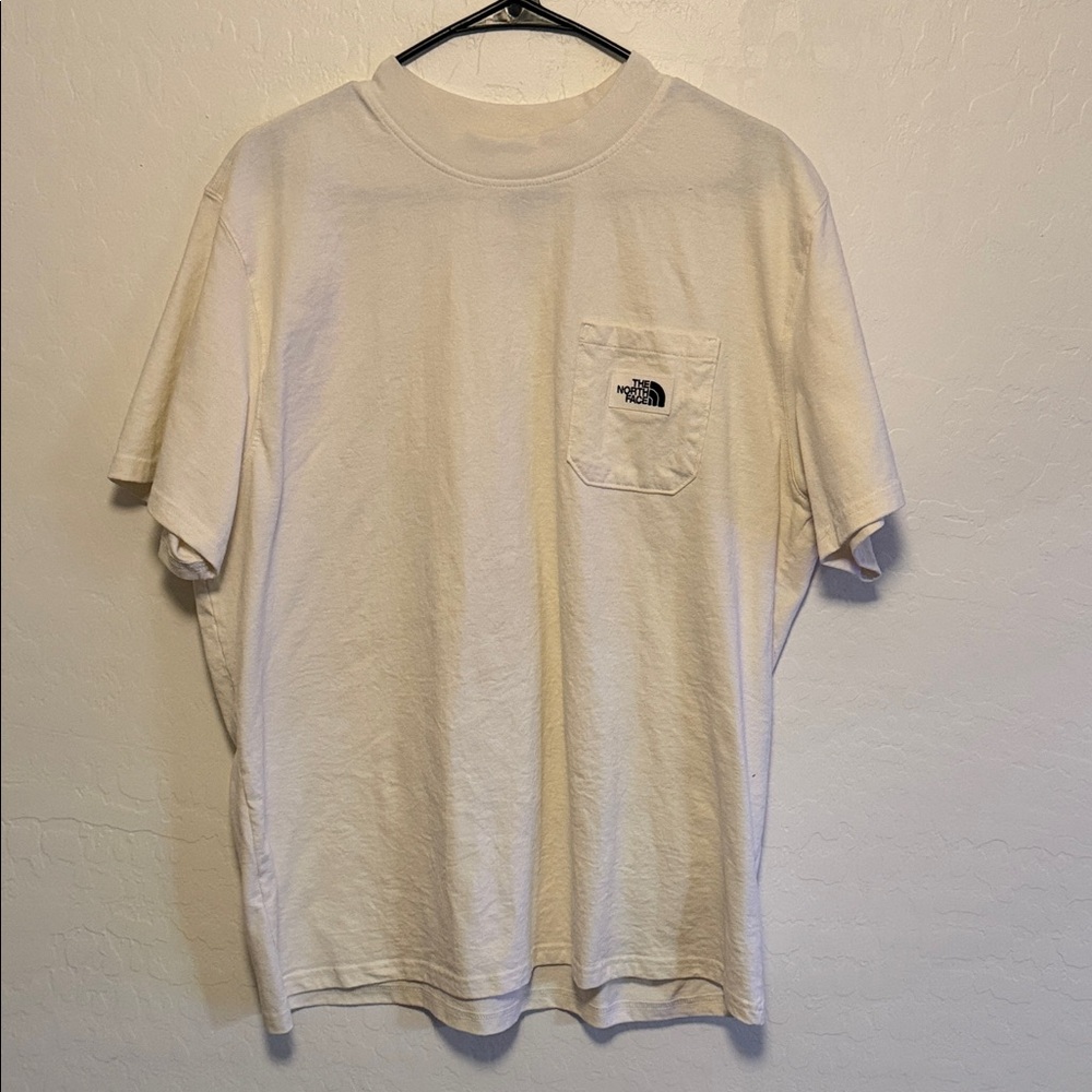 The North Face Men's Cream Pocket Tee